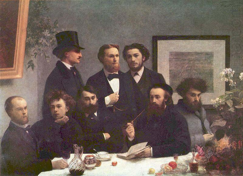 Around the Table, Henri Fantin-Latour